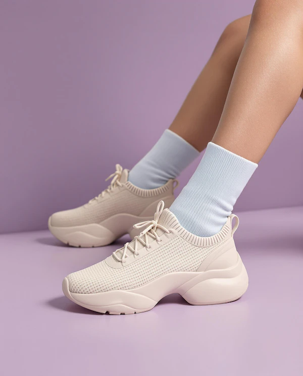 Modern Knit Sneakers