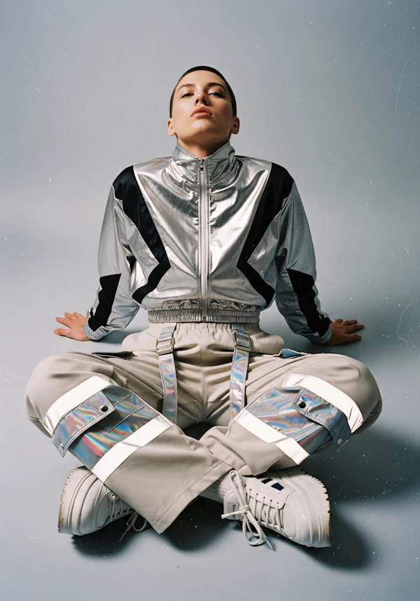 Futuristic Fashion Pose