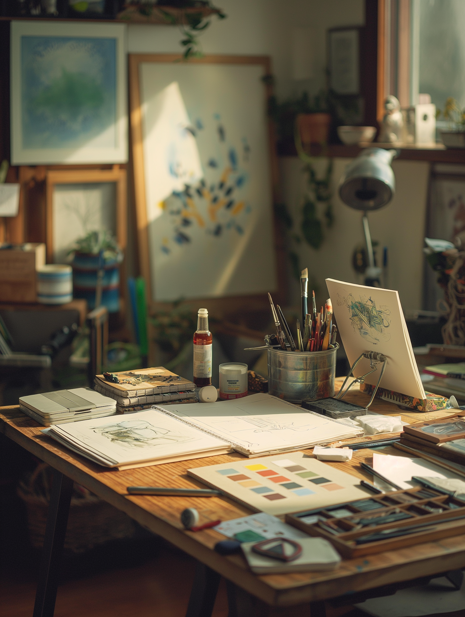 Artist's Creative Workspace