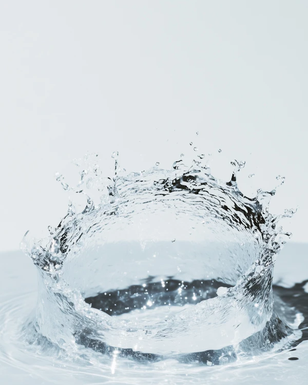 Water Splash Close-Up