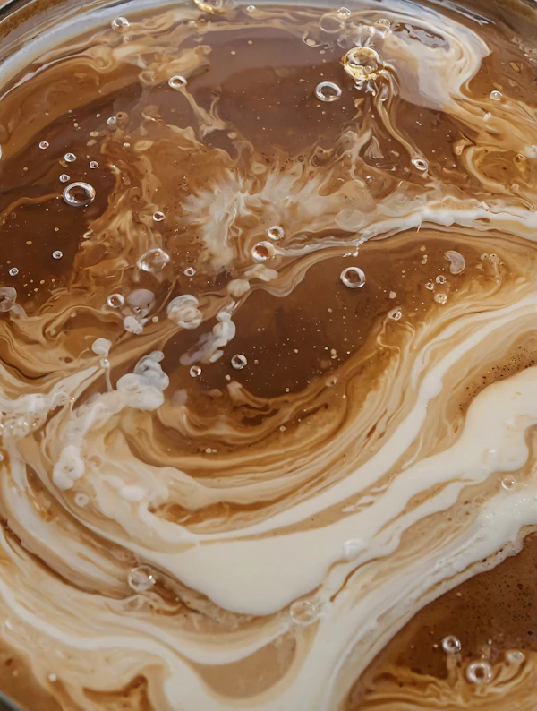 Coffee and Cream Swirls