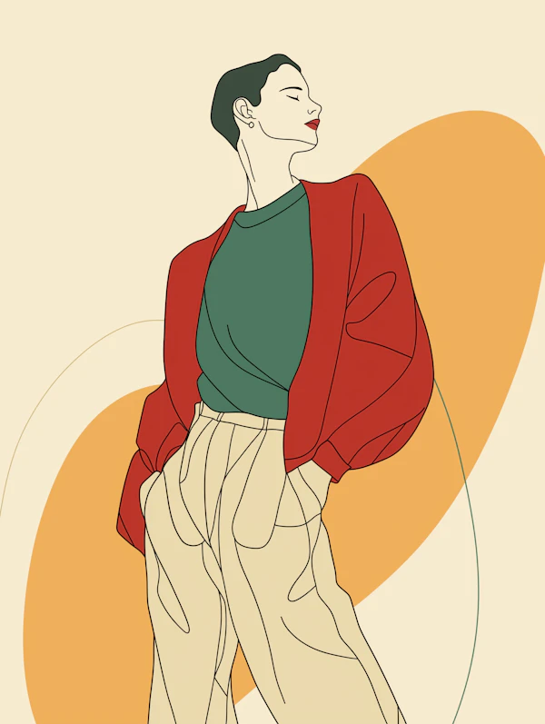 Stylized Portrait Illustration