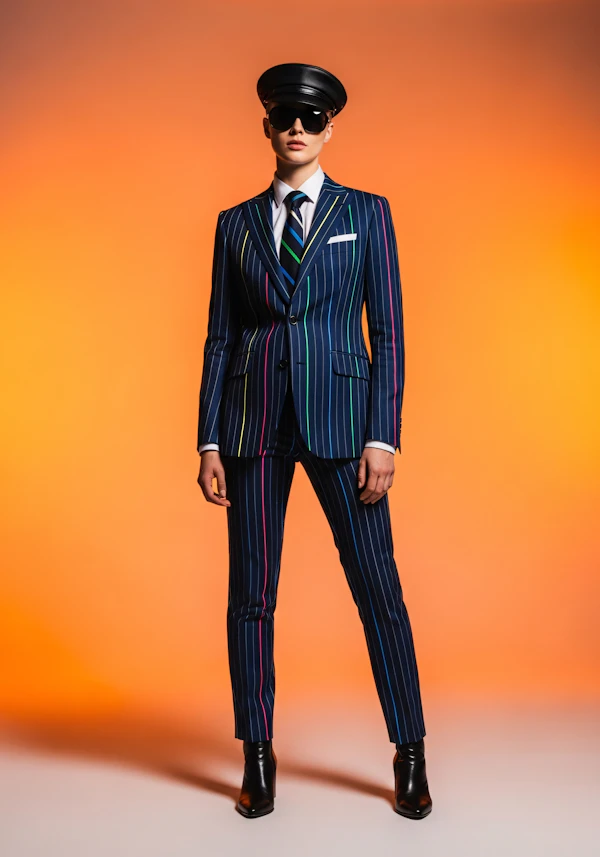 Stylish Individual Portrait