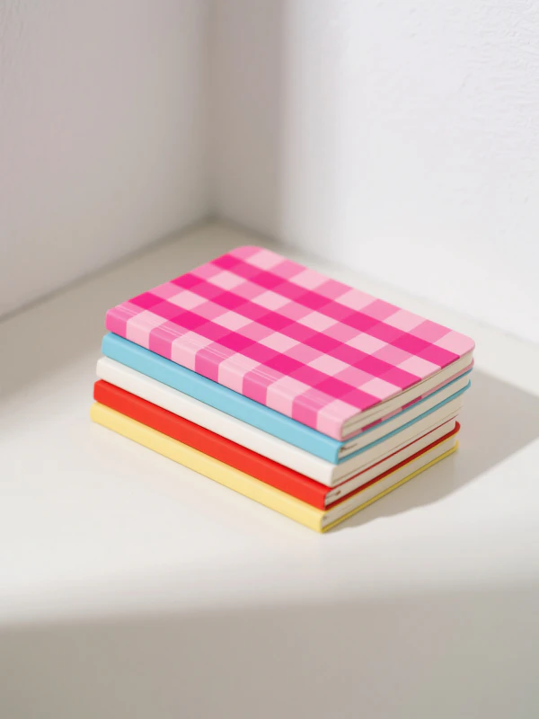 Colorful Notebooks Stack