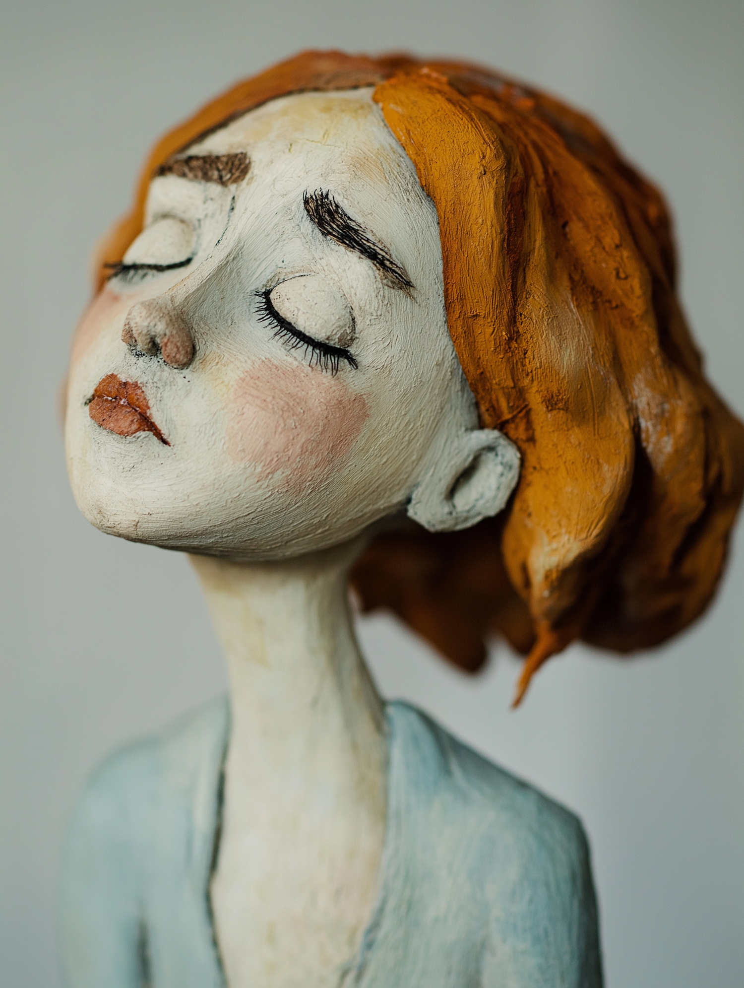 Tranquil Sculpture Portrait