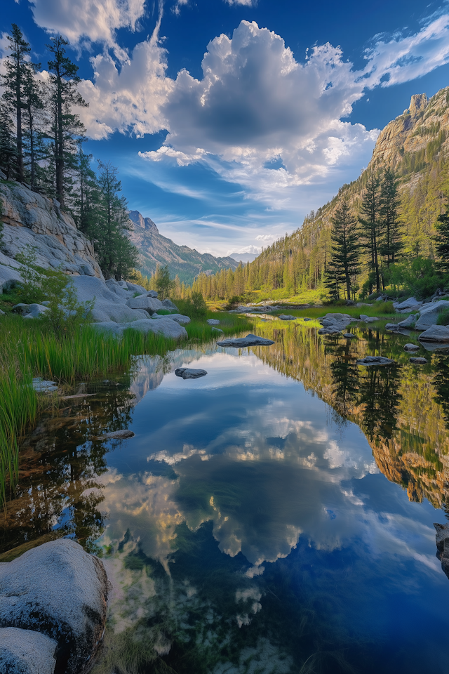 Serene Mountain Landscape