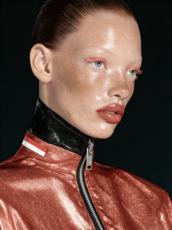 Freckled Portrait