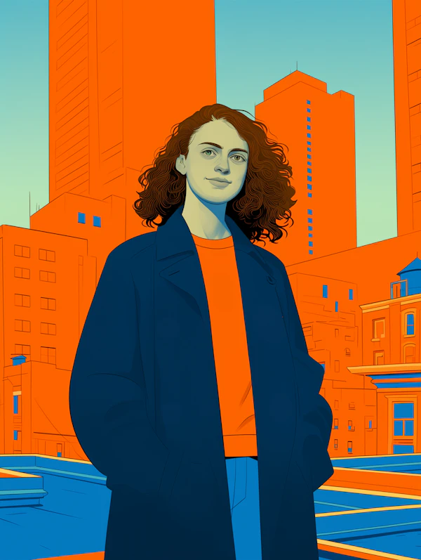 Urban Woman Illustration