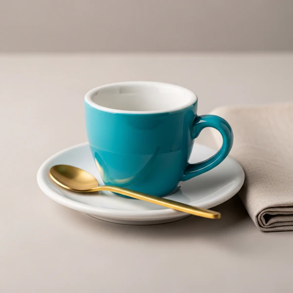 Turquoise Coffee Cup
