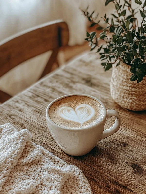 Cozy Coffee Scene