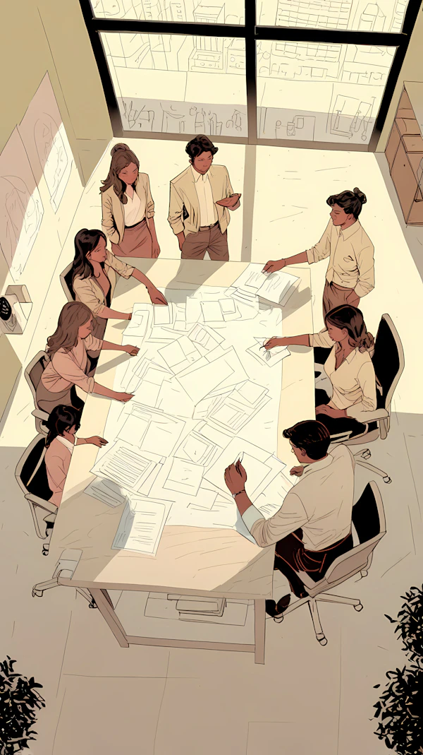 Teamwork in Office