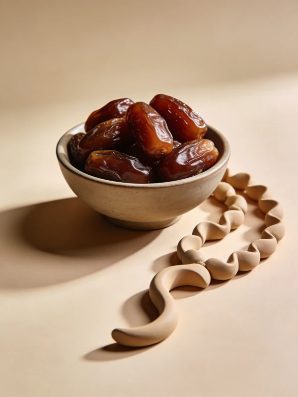 Ceramic Bowl with Dates