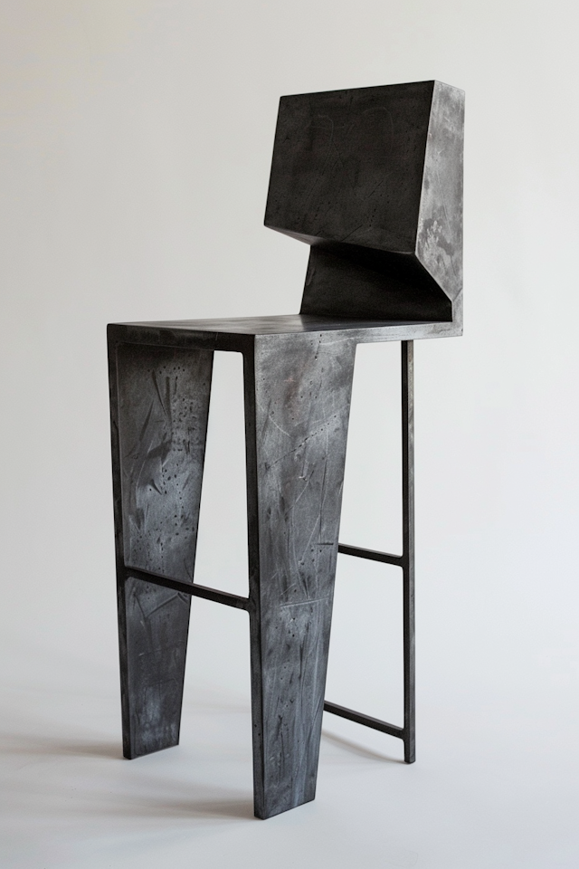 Industrial Chair Sculpture