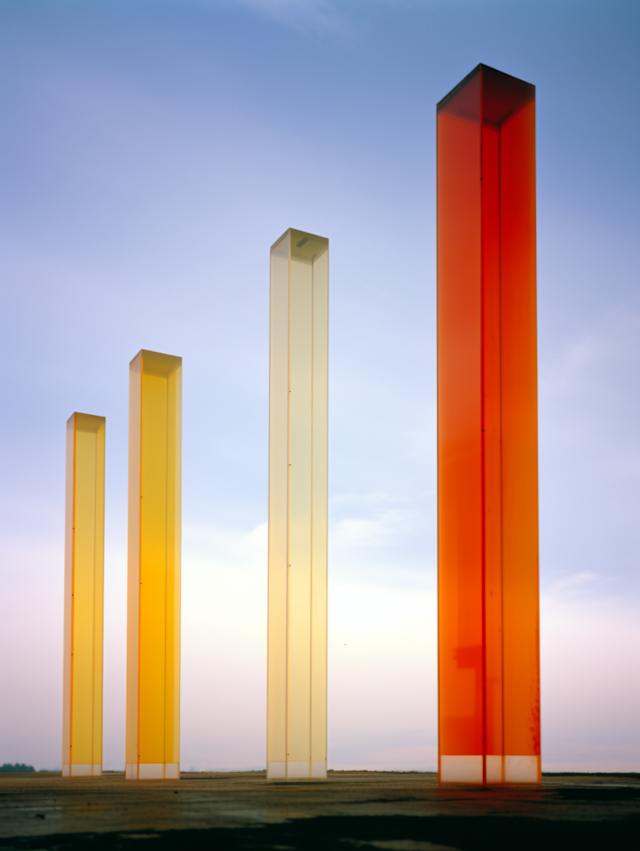 Spectrum Pillars: Dawn to Dusk