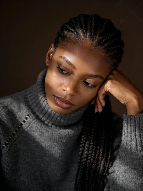 Contemplative Portrait