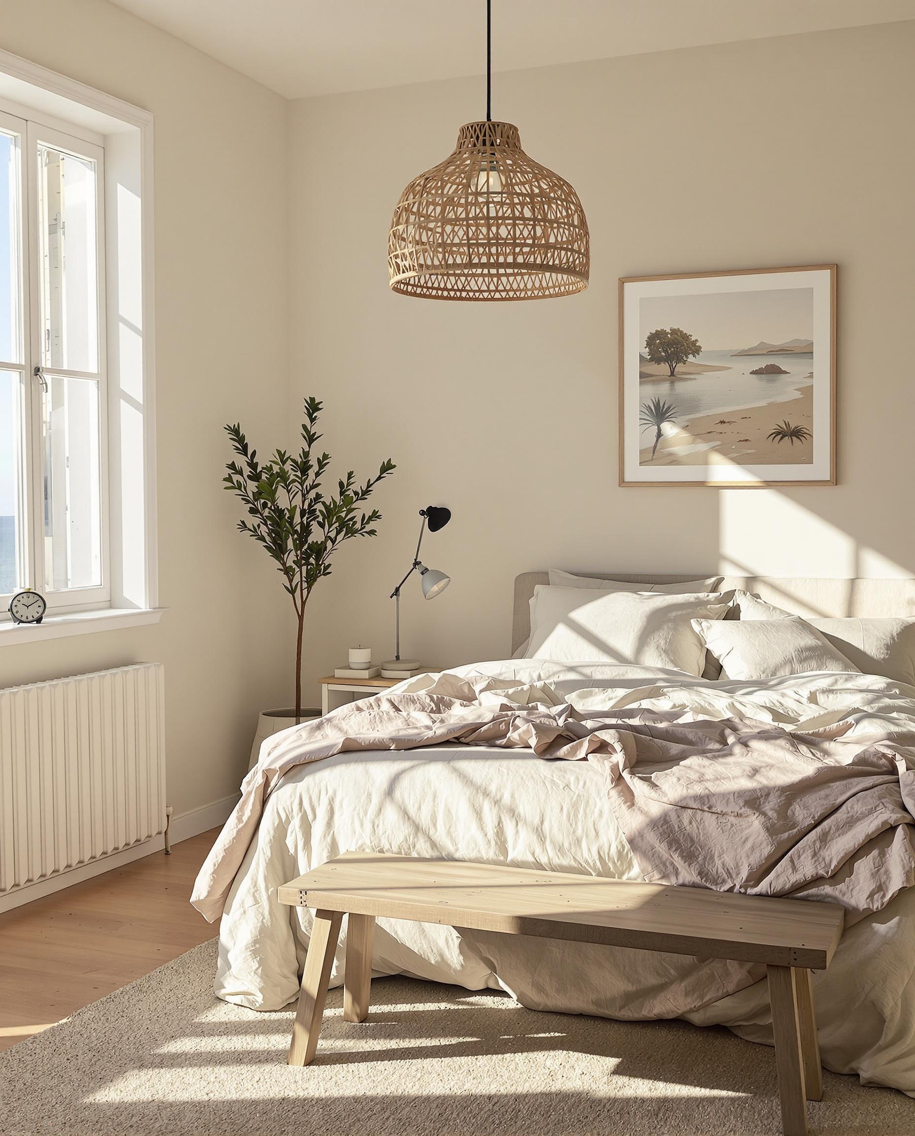 Cozy Minimalist Bedroom Photo on Lummi