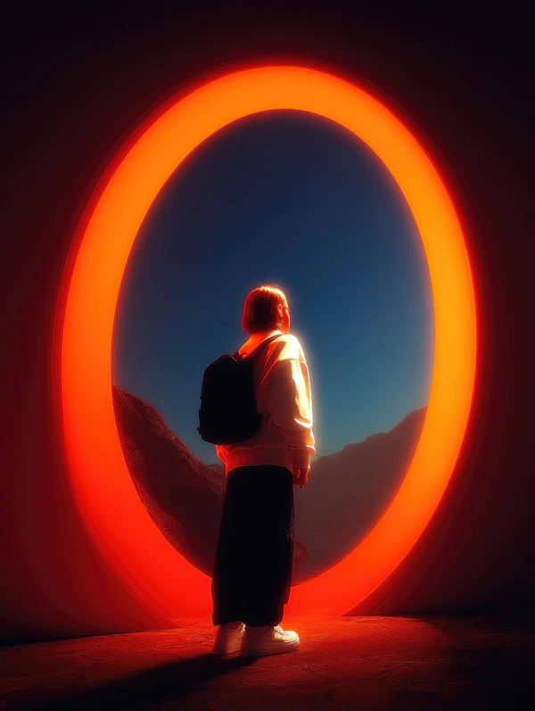 Silhouette by Glowing Frame