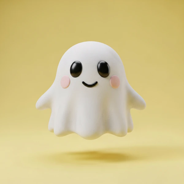 Cheerful Ghost Design