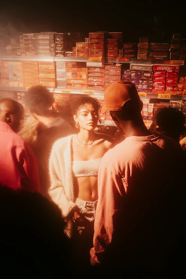 Cinematic Store Scene