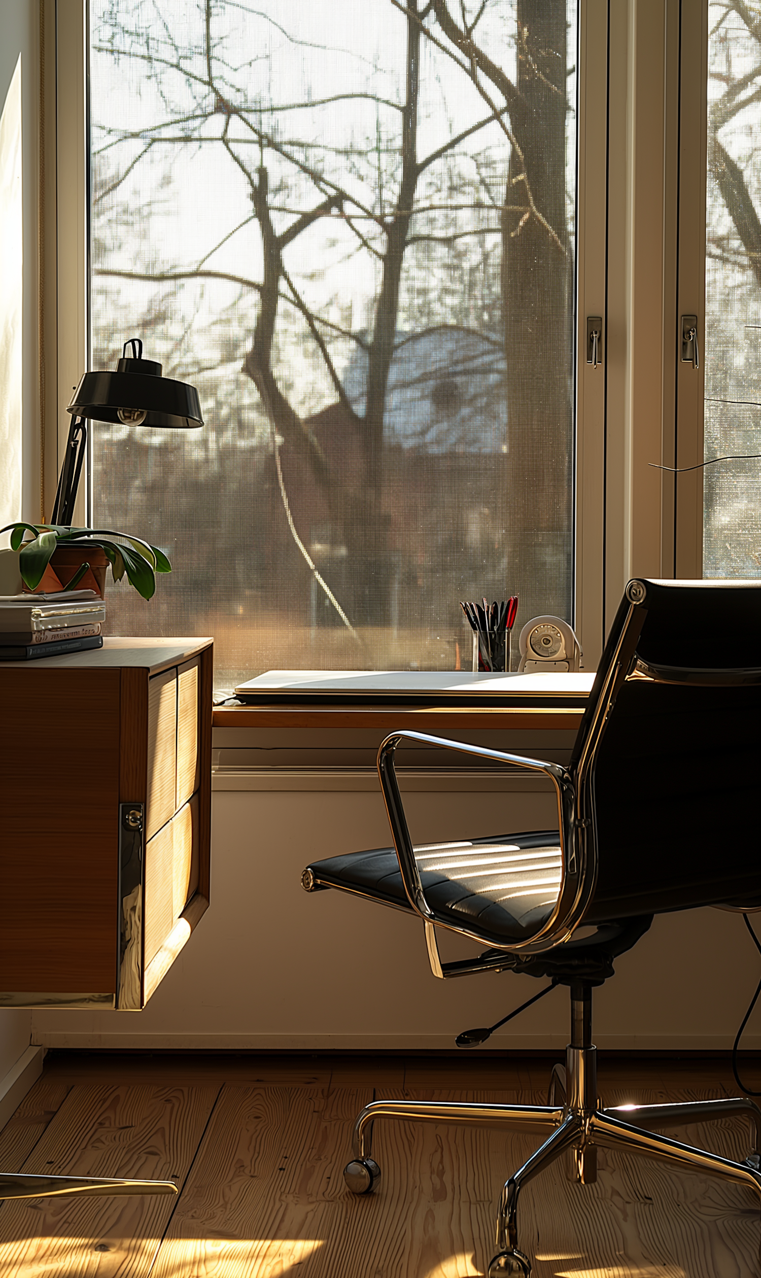 Sunlit Modern Office Space