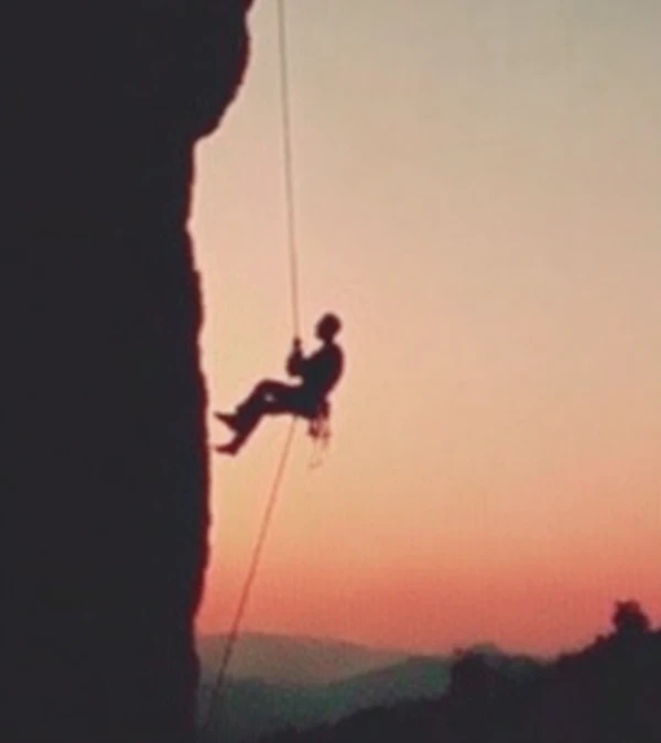 Sunset Rock Climber