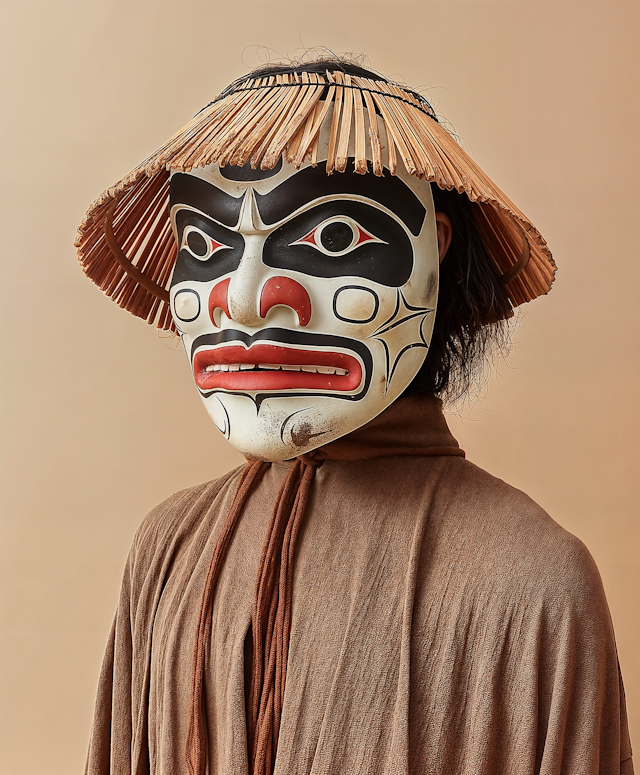 Traditional East Asian Mask