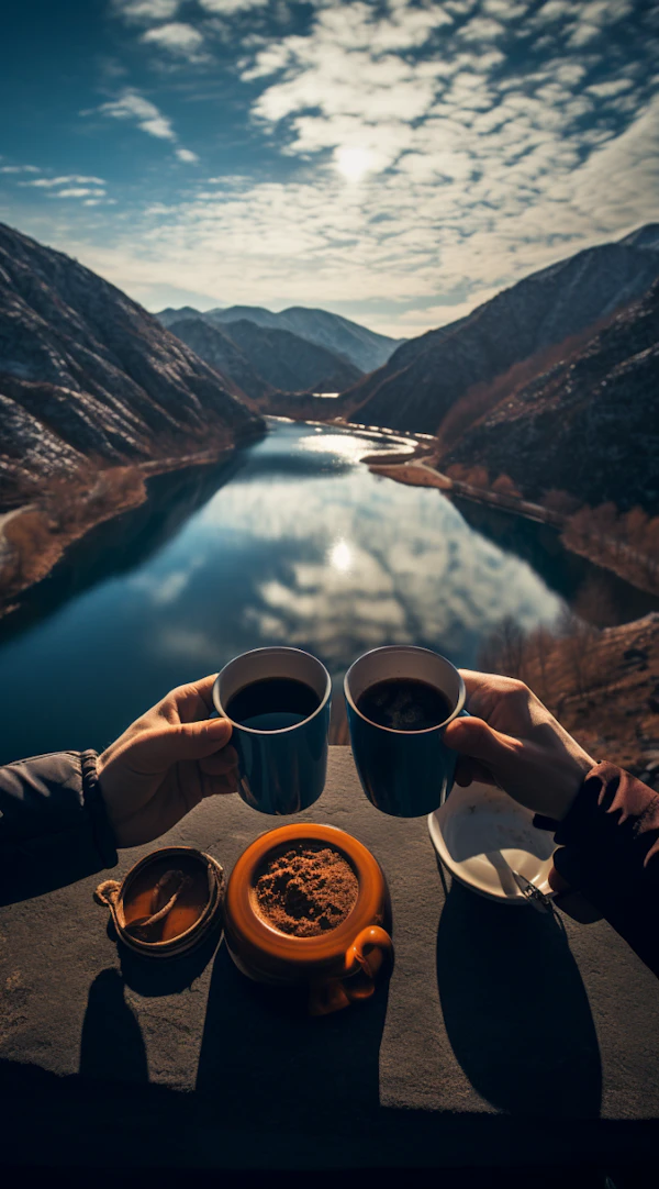 Warmth and Wilderness Coffee Escape
