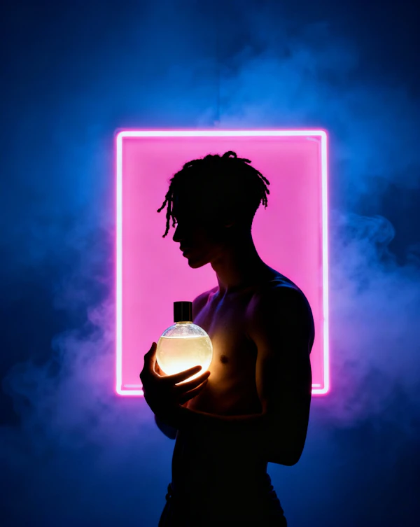 Silhouette with Sphere