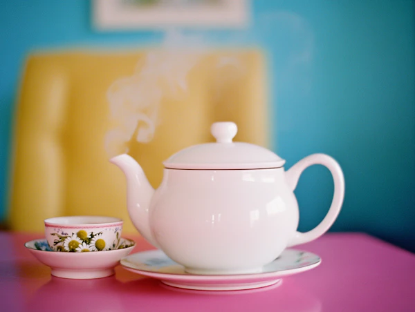 Teapot and Teacup Scene
