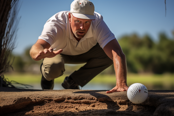 Golfer's Calculated Concentration