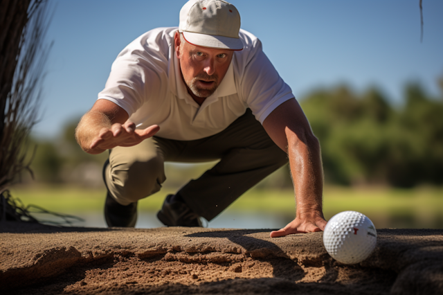 Golfer's Calculated Concentration