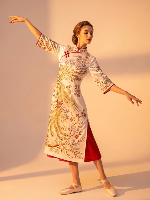 Elegant Embroidered Attire