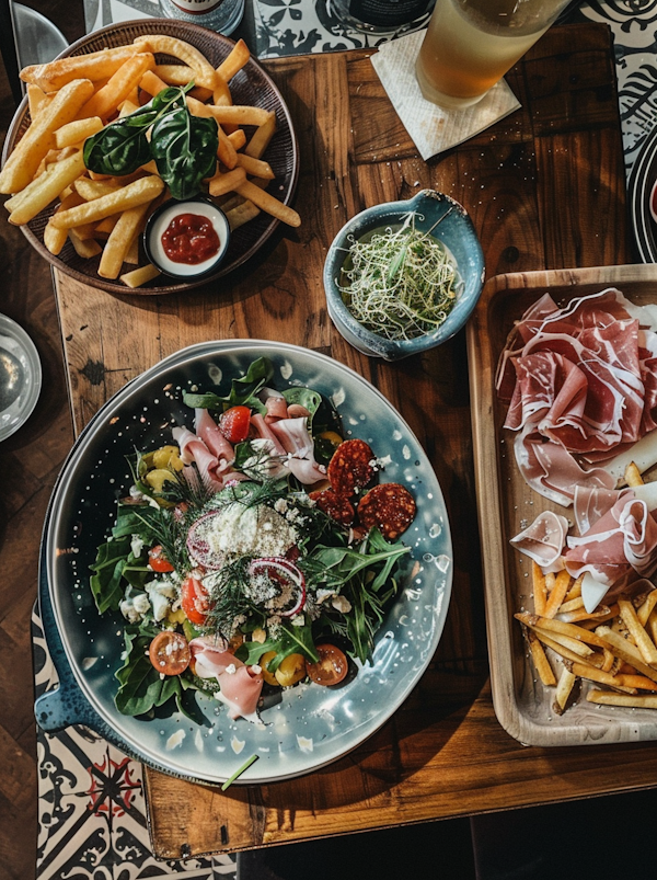 Casual Dining Table Setup