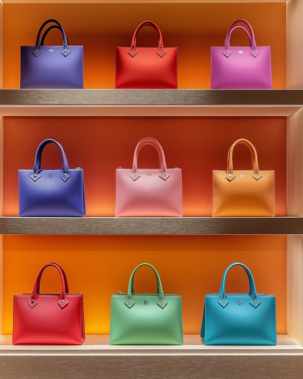 Luxury Handbag Display