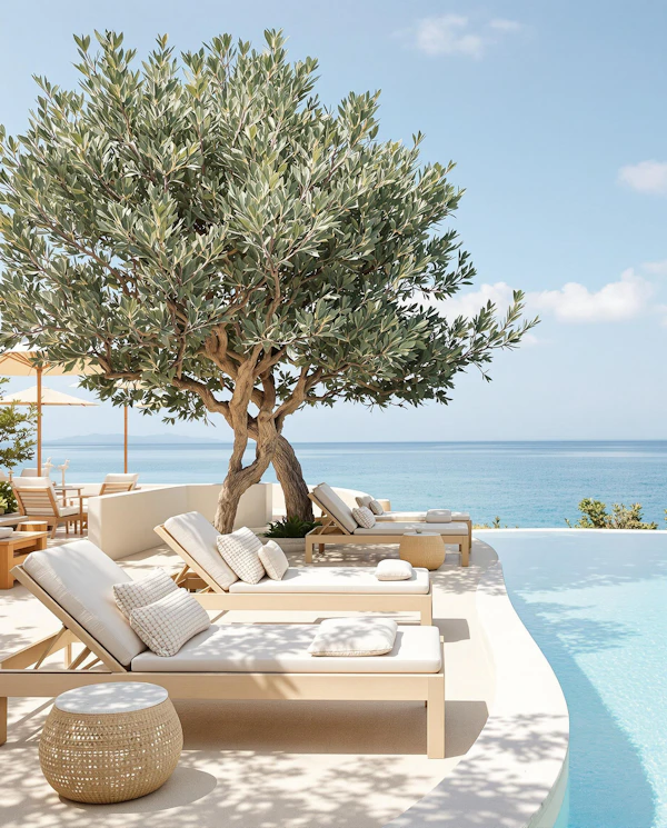 Luxurious Poolside Retreat