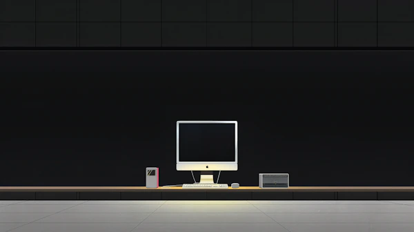 Modern Minimalist Workspace