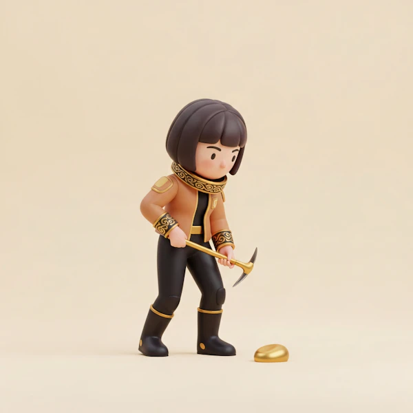 Miner Character Design