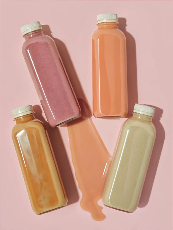 Colorful Bottles Spill