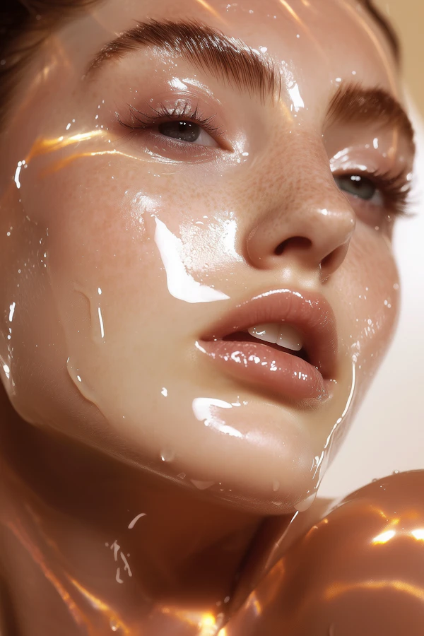 Radiant Dewy Portrait