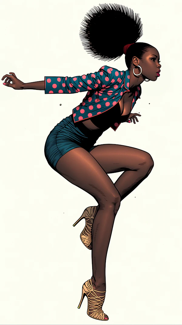 Stylized Woman Pose