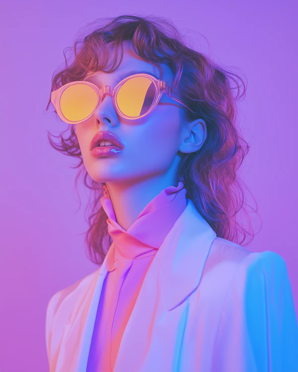 Stylized Woman Portrait