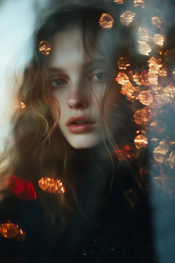 Contemplative Portrait with Bokeh