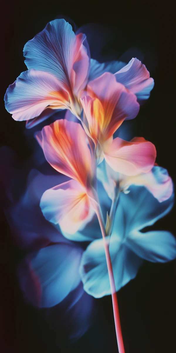 Ethereal Flower Close-Up