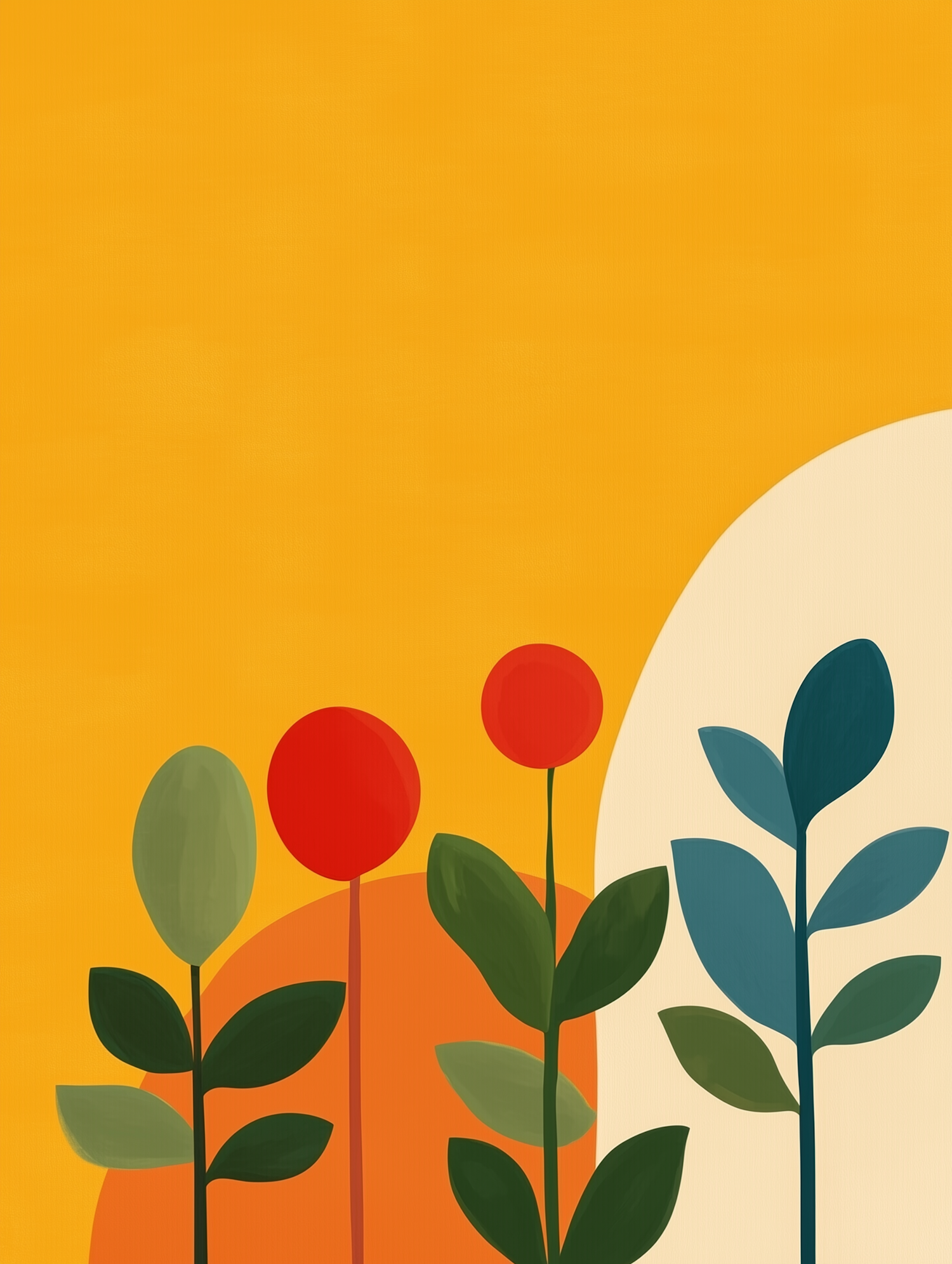 Minimalist Plant Illustration