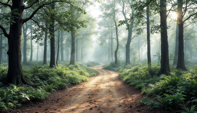 Serene Forest Path