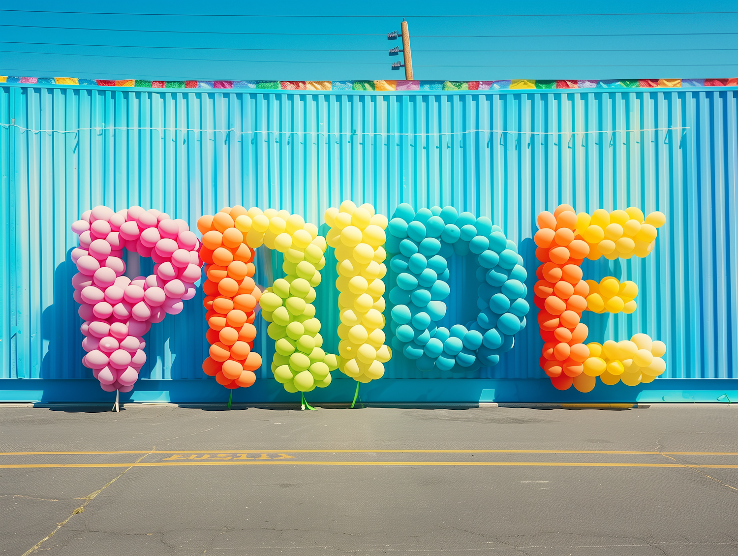 Pride Balloon Display