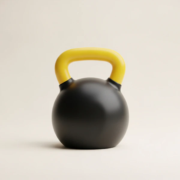 Black Kettlebell Display