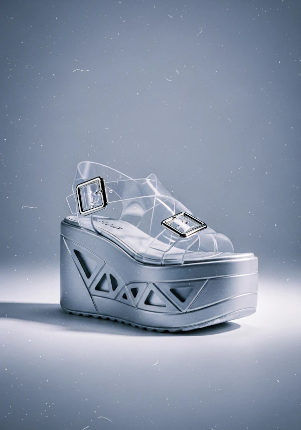 Futuristic Platform Sandal