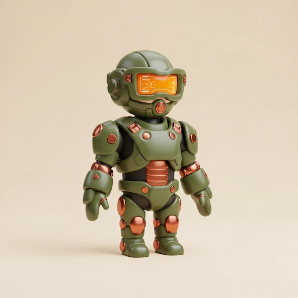 Futuristic Robot Design