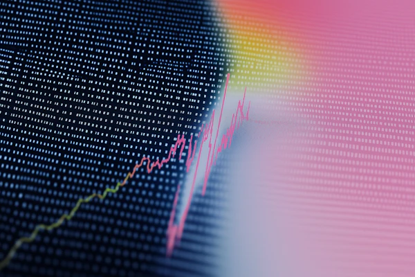 Futuristic Data Graph